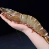 Extra large black tiger prawns, sent live frozen-32 pcs